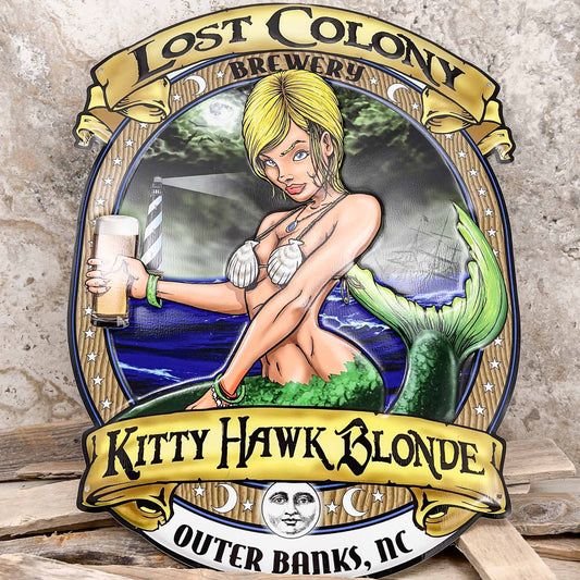Kitty Hawk Blonde Tin Tacker