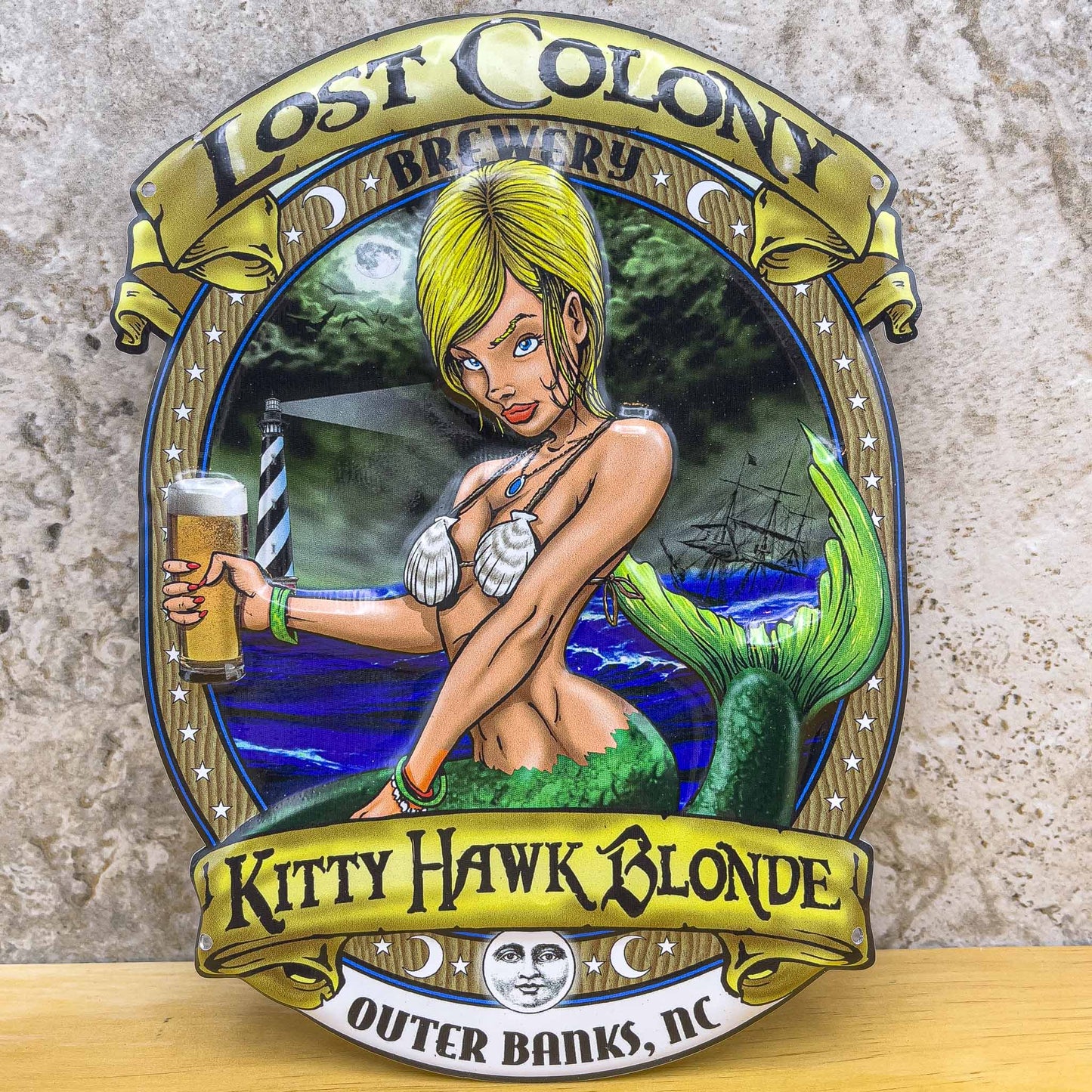 Kitty Hawk Blonde Tin Tacker