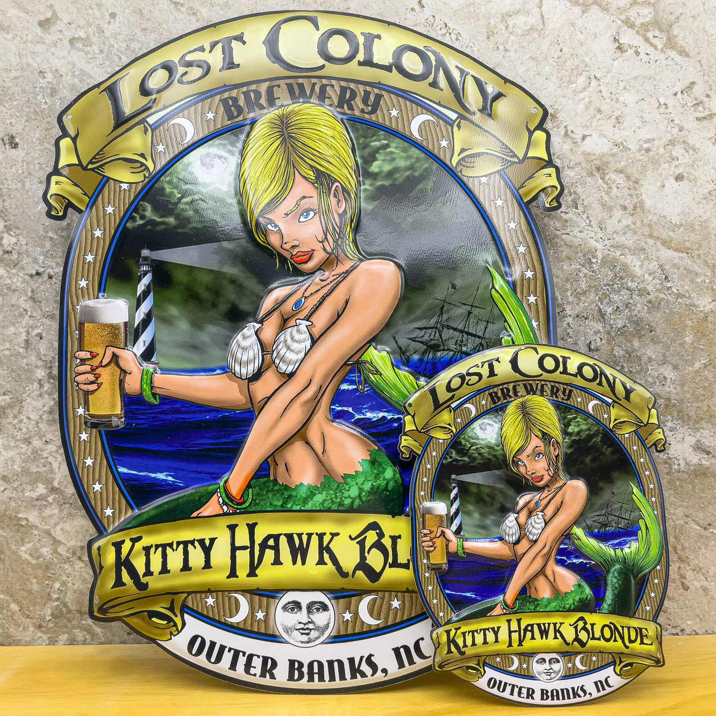 Kitty Hawk Blonde Tin Tacker