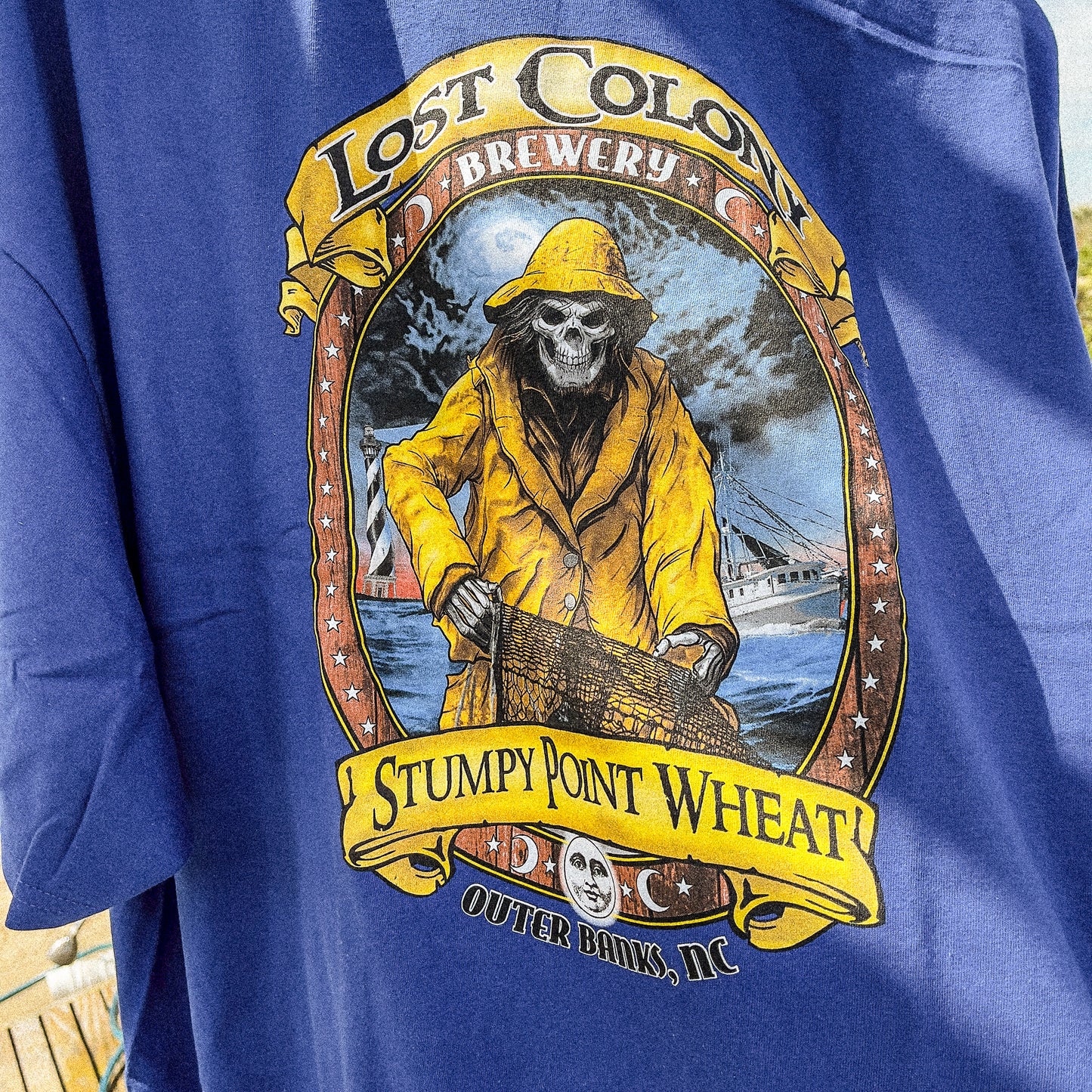 Stumpy Point Wheat Short Sleeve T-Shirt