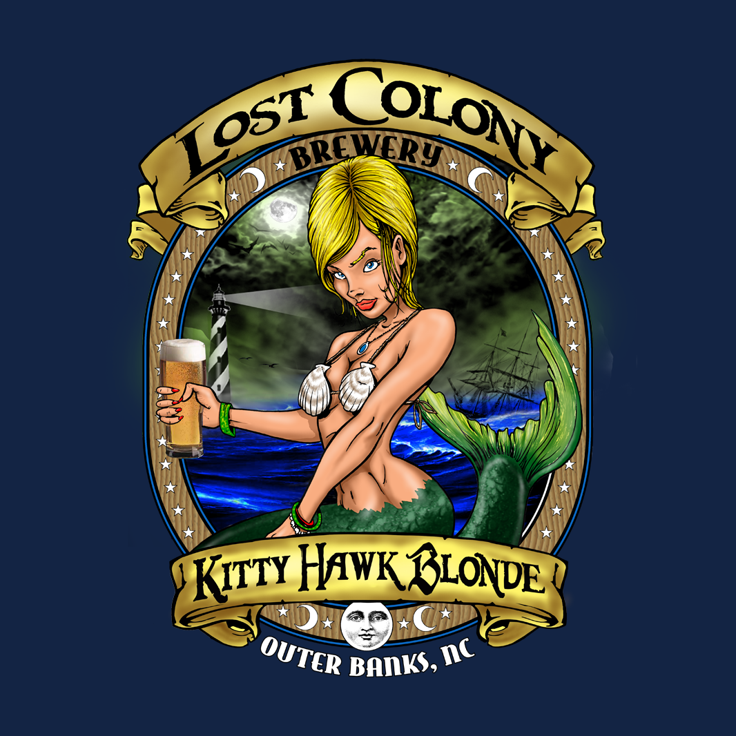 Kitty Hawk Blonde Short Sleeve T-Shirt