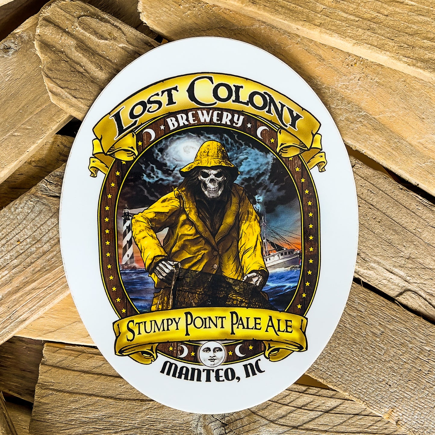 Stumpy Point Pale Ale Sticker